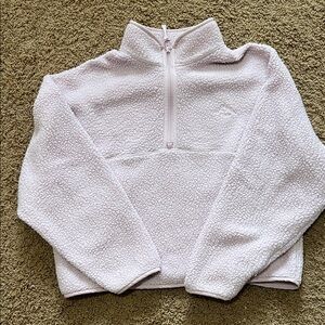 Aritzia TNA Polartec Fleece Pullover Hip Length Mangolia